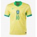 Brasilien Rodrygo Goes #10 Replik Heimtrikot Copa America 2024 Kurzarm